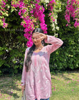 AstarQala - Ina Short Modal Chikankari Kurta Top - - 105