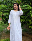 AstarQala - Ada Chikankari Rayon Straight Kurta Set For Women - - 111_1c4664cb-1ce7-47a1-af45-4e73ecdc6195