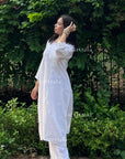 AstarQala - Ada Chikankari Rayon Straight Kurta Set For Women - - 113_d561ec01-3fce-4258-b7c8-64cdc6536c0f