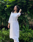 AstarQala - Ada Chikankari Rayon Straight Kurta Set For Women - - 114_a001f1ab-2c6f-4c9d-876f-b67fcb94cb31