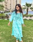AstarQala - Jannat Chikankari Rayon 2 Piece Kurta & Pant Set - - 130_4b585d46-935a-423c-b69a-f44d0d8a45f6