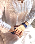 AstarQala - Faiza Chikankari Rayon Kurta Set - - 147