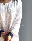 AstarQala - Faiza Chikankari Rayon Kurta Set - - 148