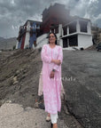 AstarQala - Hira Modal Long Straight Chikankari Kurta & Kurta Set For Women - Pink - 166_81bc994e-0ede-462d-ab10-54c2a5f0ba69
