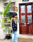 AstarQala - Kaya Strap Long Rayon Chikankari Kurti - - 181_337436db-cf3b-40fd-9384-e7de268d2221