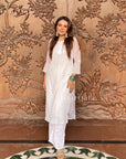 AstarQala - Jiya Georgette Straight Chikankari Kurta For Women - - 18_1ce6cff7-25f0-4ef7-a9f8-45351a9ce980