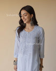 AstarQala - Bahaa Modal Long Chikankari Kurta For Women - - 196_9b9581e0-ad34-474d-b721-b71398a72807