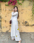 AstarQala - Bahar Premium Chanderi Chikankari Kurta Set For Women - - 207_2563d000-4aa7-4b2a-a82c-e6e3164deeec