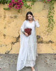 AstarQala - Bahar Premium Chanderi Chikankari Kurta Set For Women - 4XL-5XL - 208_8064aa90-525e-4747-b8a2-961161619a3b