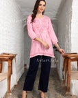 AstarQala - Taya Chikankari Rayon Short Kurti Top - - 224_4f712a18-b6d5-4380-8d69-8c7b2dd319c0
