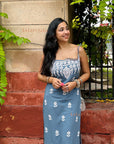 AstarQala - Bushra Rayon Chikankari Sleeveless Long Strap Kurti - - 233_d4066a7c-ddc9-45e1-8453-6ee5b93bfc90