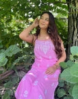 AstarQala - Bushra Rayon Chikankari Sleeveless Long Strap Kurti - - 247_01b6b548-10f5-466b-8a2a-73b9a805219e