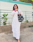 AstarQala - Vaani Cotton 2 Piece Chikankari Kurta & Palazzo Set For Women - - 249