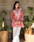 AstarQala - Jehan Chikankari Mulmul Short Kurti - - 266_ae2a0cb3-5c3f-46a6-a226-37870a884c55