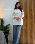 AstarQala - Eliza Ombre Mul Cotton Chikankari Short Kurti Top - - 294_3167a8cb-3413-407c-bf80-ccd37a589878