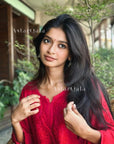 AstarQala - Eliza Ombre Mul Cotton Chikankari Short Kurti Top - - 298_f4aa4dca-8eff-4950-b130-9f003a17ebc3