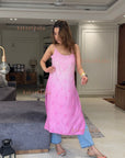 AstarQala - Kinza Premium Muslin Chikankari Strap Kurti - - 312_7c12e126-57da-449e-8a7a-8f39522a2fe6