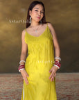 AstarQala - Kinza Premium Muslin Chikankari Strap Kurti - Kurti & Palazzo - 338_ce98b2cc-203b-46b2-980e-46d8f30d97c0