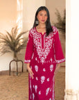 AstarQala - Faiza Chikankari Rayon Kurta Set - - 390