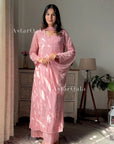 AstarQala - Ulfat Chikankari Rayon Ombré 3 Piece Kurta Set With Dupatta - - 431_66d8ff32-3478-47e5-816b-2ea97200af18