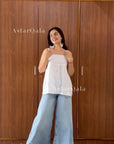 AstarQala - Sara Chikankari Cotton Strap Top - - 443_1daf938d-09b5-4705-96cd-b3c16359c13b