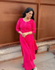 AstarQala - Palak Chikankari Kurta Set - Magenta Pink - 55_83d52511-8343-4d8c-8a90-6f1712755b85