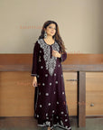 AstarQala - Ada Chikankari Rayon Straight Kurta Set For Women - - 5
