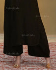 AstarQala - Black Rayon Cotton Palazzo Pants For Women - - 71_b4fc8260-c93c-46d7-80f1-f0fd89863976