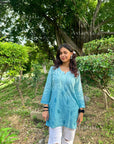 AstarQala - Eliza Ombre Mul Cotton Chikankari Short Kurti Top - - 7_9223afc5-9291-4cf8-b093-1e68c07b02fa