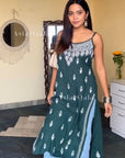 AstarQala - Bushra Rayon Chikankari Sleeveless Long Strap Kurti - - 7_e78cb1c8-3384-4a9f-bedb-7493c1a6df2a