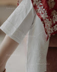 AstarQala - Riyana Premium Cotton Chikankari Pants For Women - - 85_682577f6-4627-4fcc-8b7f-5172d42c6eb9