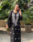 AstarQala - Sehar Rayon Straight Chikankari Kurta For Women - - sehar-rayon-straight-chikankari-kurta-for-women-astarqala-43535034712354