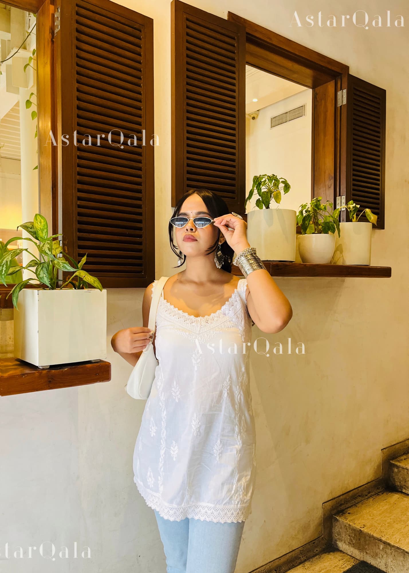 Sleeveless Kurti Pinterest Kurti Plazo Sleeveless Long Kurti