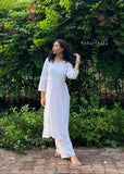 Ada Chikankari Rayon Straight Kurta Set For Women