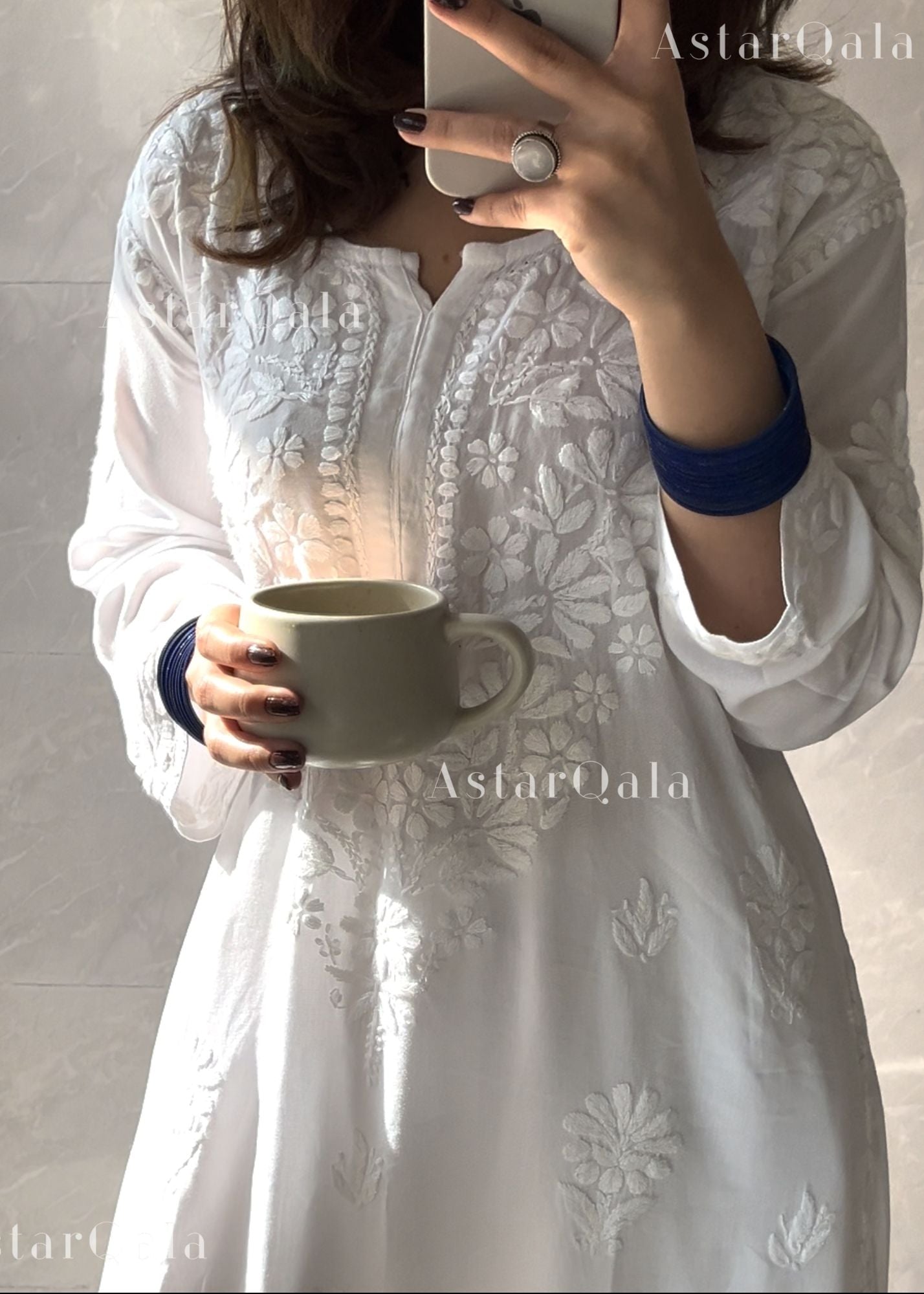 AstarQala - Faiza Chikankari Rayon Kurta Set - 4XL-5XL - 146_d88bfd2c-6df9-43e9-ad46-e517cedb779b