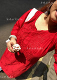 Bahaa Modal Long Chikankari Kurta For Women