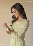 Bahaa Modal Long Chikankari Kurta For Women