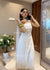 AstarQala - Bushra Rayon Chikankari Sleeveless Long Strap Kurti - White Kurti - 204_2985a428-baa6-43c2-a74e-b8a09c6d3fd6