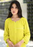 Bahaa Modal Long Chikankari Kurta For Women