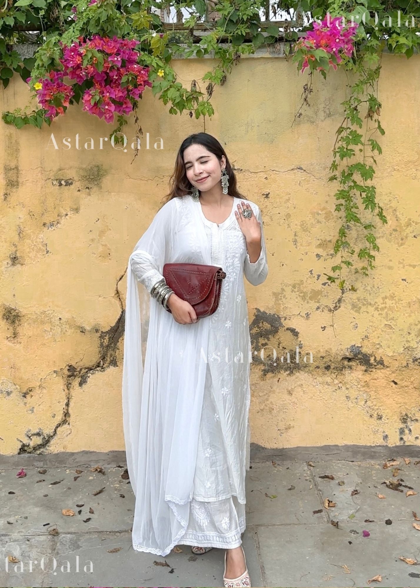 AstarQala - Bahar Premium Chanderi Chikankari Kurta Set For Women - - 210_5f5f211c-2ed5-44ba-bdda-f42d63b943fd