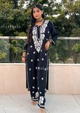 Ada Chikankari Rayon Straight Kurta Set For Women