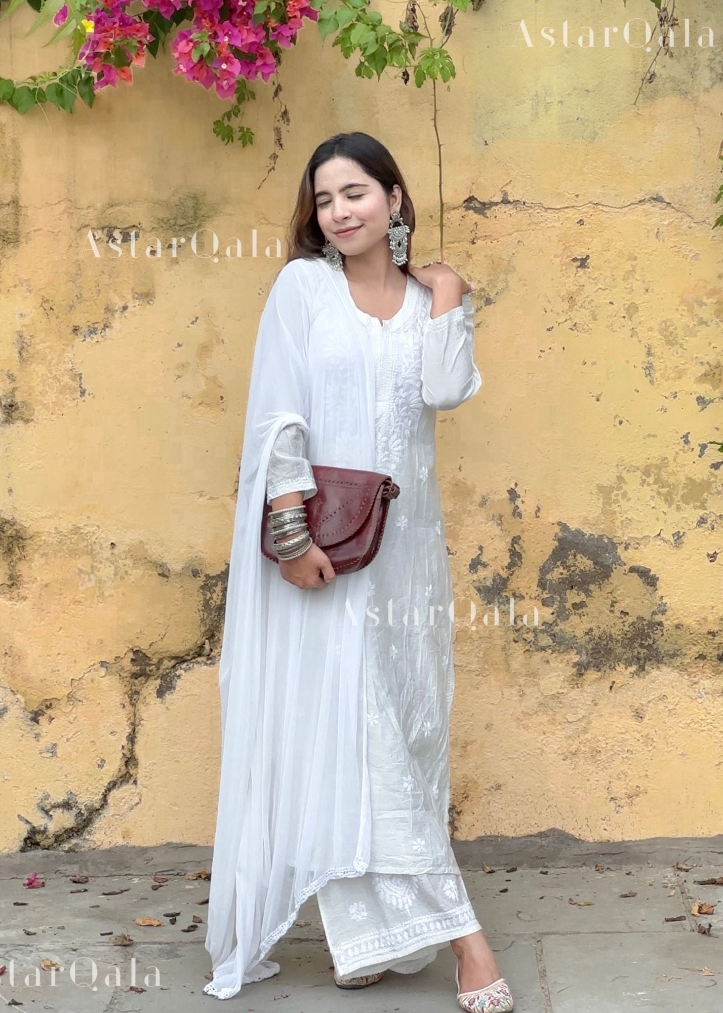AstarQala - Bahar Premium Chanderi Chikankari Kurta Set For Women - - 212_1426d97c-b6de-4ae0-b51b-9d3bc73bd48a