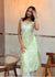AstarQala - Bushra Rayon Chikankari Sleeveless Long Strap Kurti - Green Kurti - 215_5cd779ab-b39b-4e1f-9c34-3a8733ddf9ea