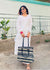 AstarQala - Vaani Cotton 2 Piece Chikankari Kurta & Palazzo Set For Women - White - 250