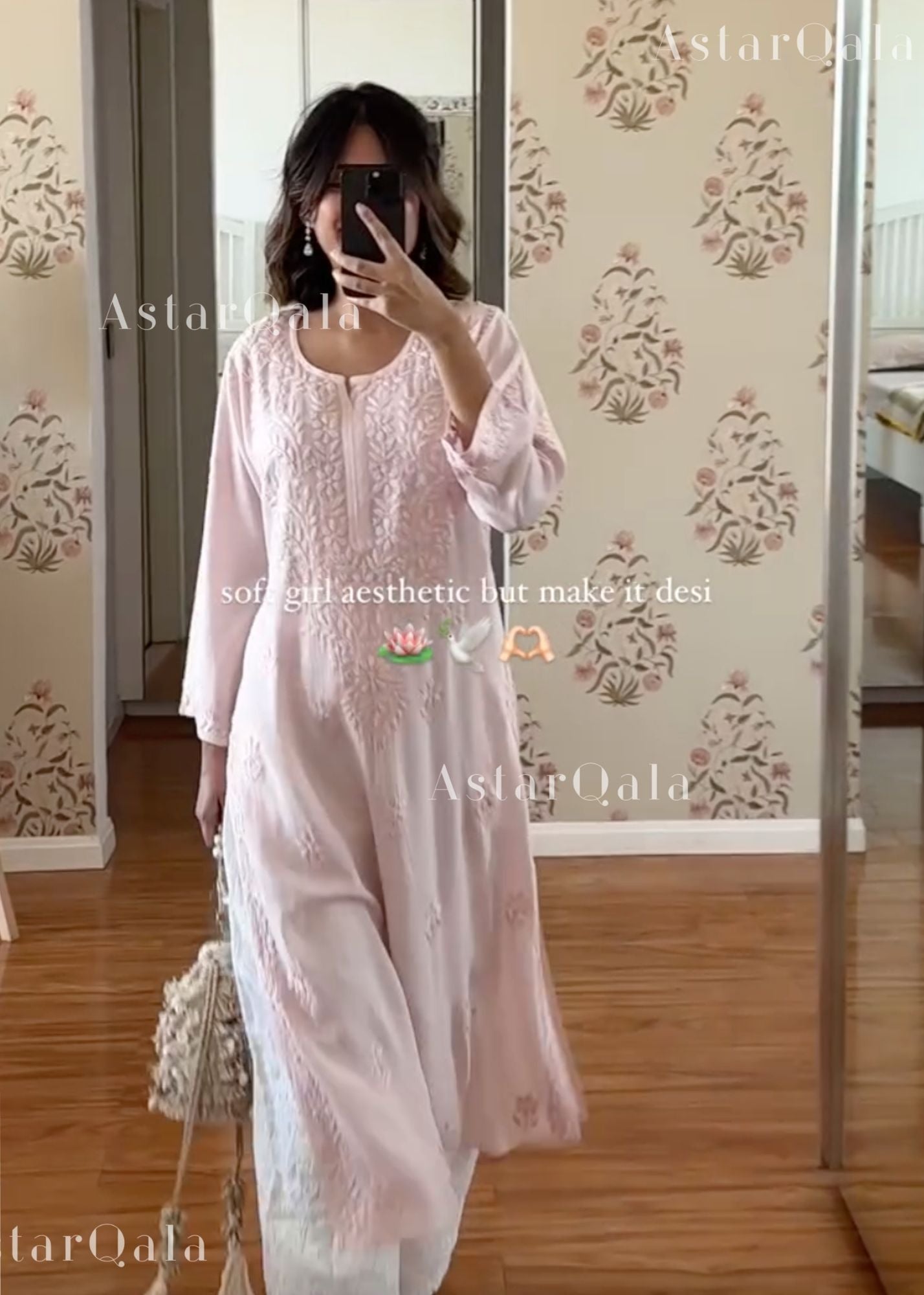 AstarQala - Bahaa Modal Long Chikankari Kurta For Women - - 258_bcfe86de-5eda-4b3b-96cb-cb86c54c9049