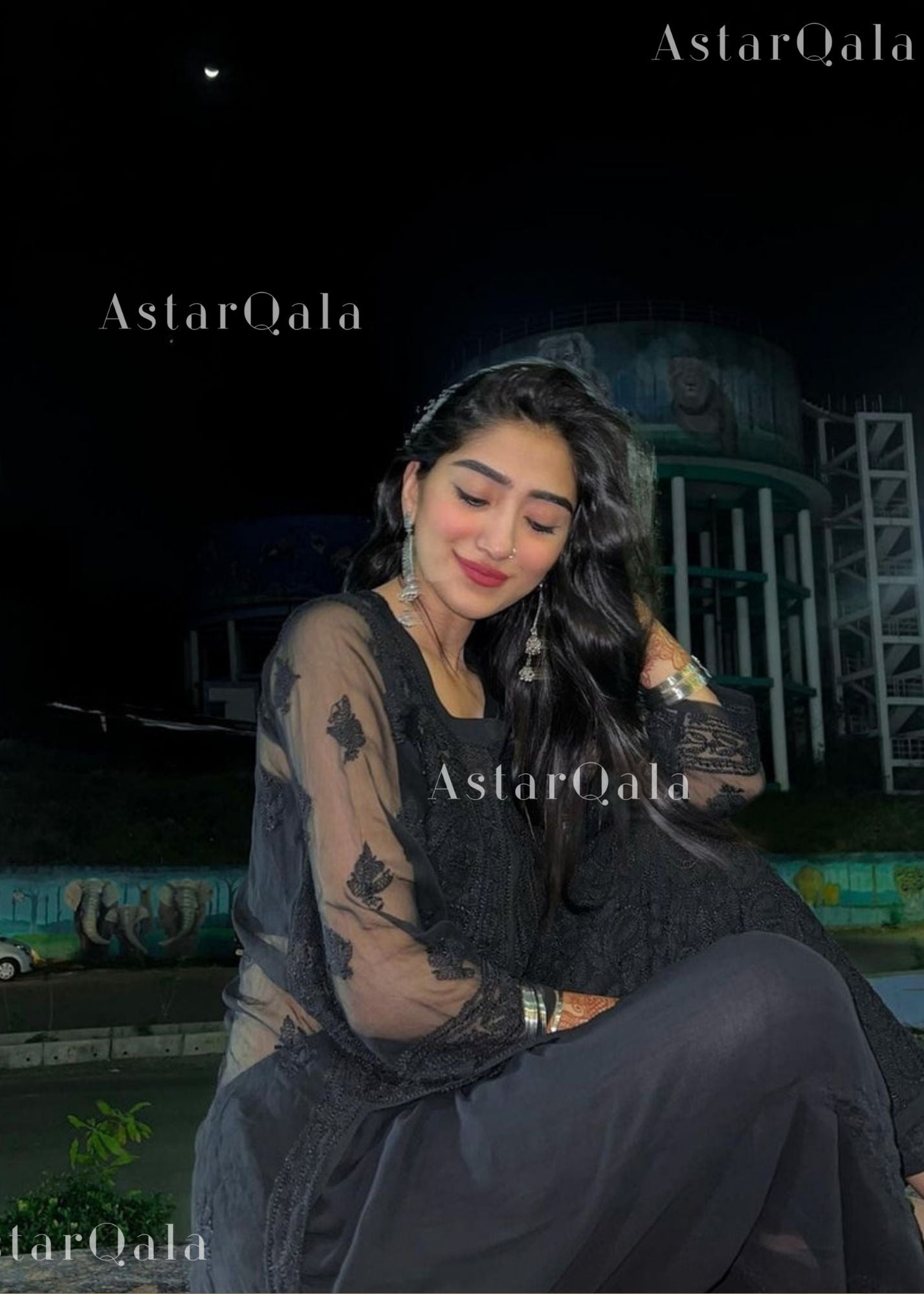 AstarQala - Sada Premium Viscose Georgette Long Lucknowi Chikankari Kurti For Women - - 25_b5c12c6f-3c21-4bde-996a-d9529efc5647