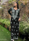 Asiah Modal Chikankari Solid Women's 2PC Long Kurta & Palazzo Set For Women