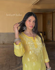 AstarQala - Effat Hand Embroidered Cotton Lucknowi Chikankari Short Kurti Top For Women - - 266_8fde6357-c929-405b-80c8-0c72dfaa6dc9