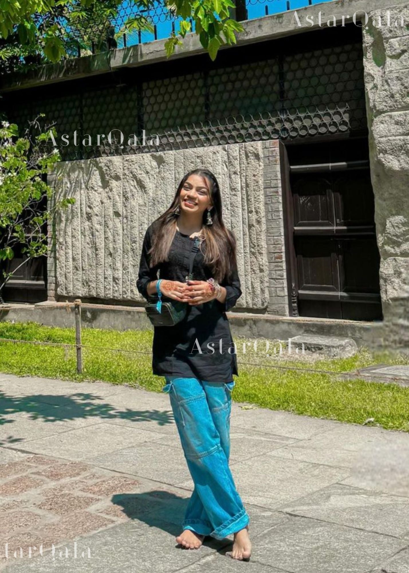 AstarQala - Eliza Ombre Mul Cotton Chikankari Short Kurti Top - - 291_19df874b-ca2f-441c-b5f7-0d453bc73afb