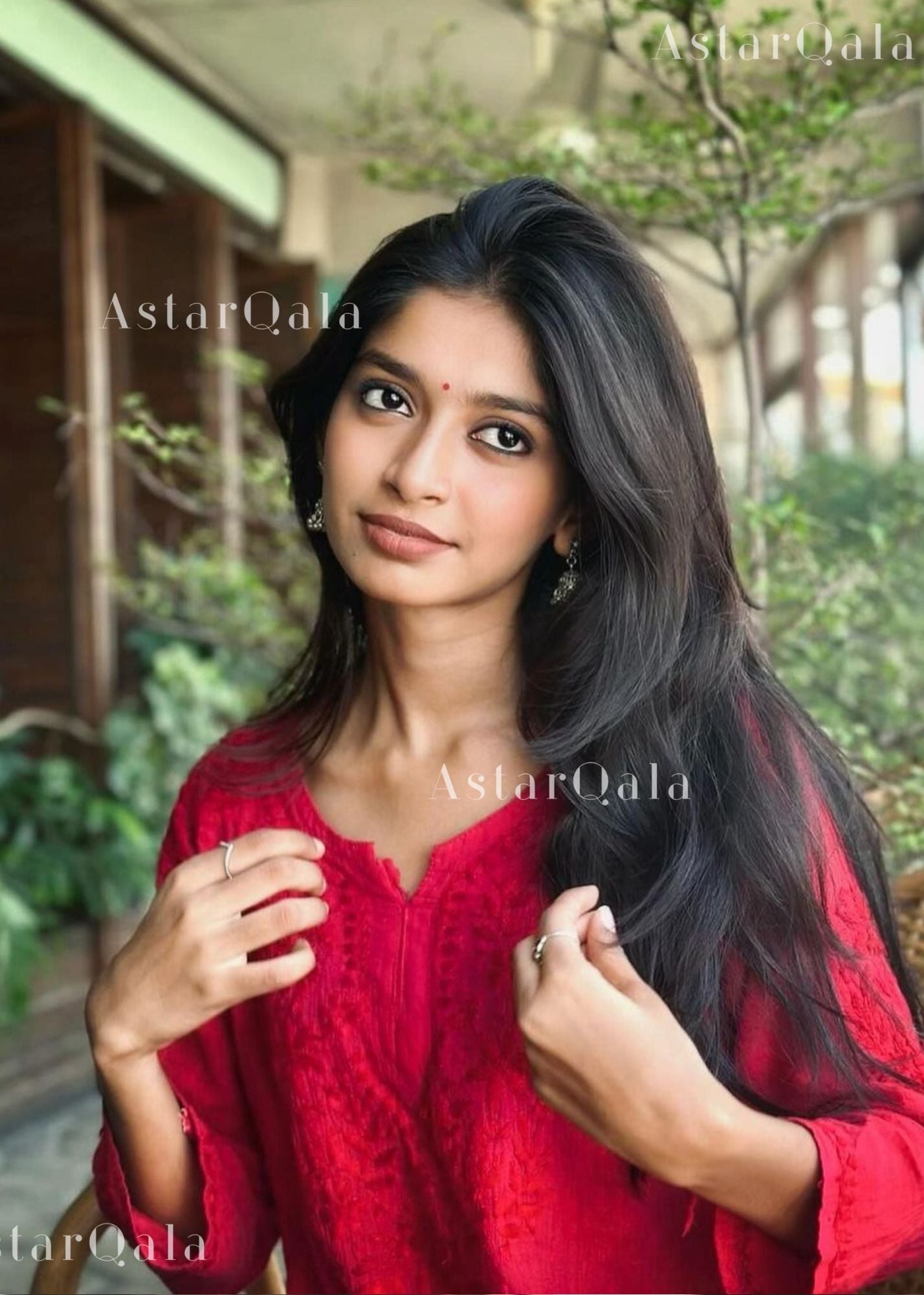 AstarQala - Eliza Ombre Mul Cotton Chikankari Short Kurti Top - - 298_f4aa4dca-8eff-4950-b130-9f003a17ebc3